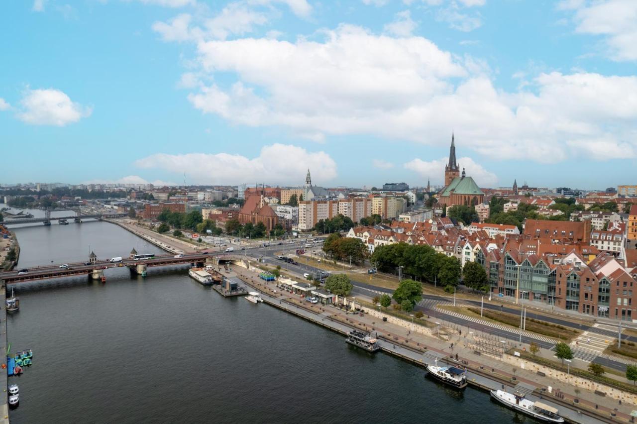 Wielka Odrzanska 317- Riverview Szczecin Dış mekan fotoğraf